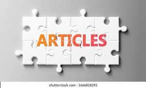 2019-List of International Articles 