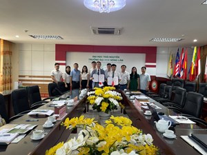 Thai Nguyen University of Agriculture and Forestry collaborates with WSY Vietnam Co., Ltd. on training and human resource development for employment in Japan