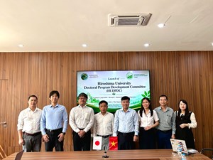Thai Nguyen University of Agriculture and Forestry Welcomes Delegation from Hiroshima University (Japan): Expanding Educational Cooperation and Potential Joint Projects