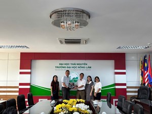 Thai Nguyen University of Agriculture and Forestry Explores Future Collaboration with Professor Ryuhei Sano of Hosei University, Japan